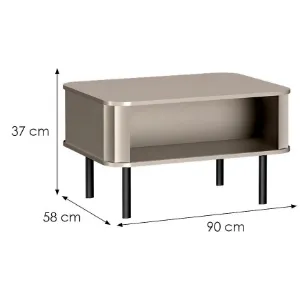 Obrazek Ława Novado 10nv Clay Gray