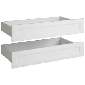 Obrazek Szuflada Nakładana Szafy Ultra 2DX 2 szt ramka biały platynowy