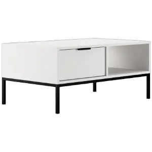 Obrazek Stolik 100 Austin biały/czarny