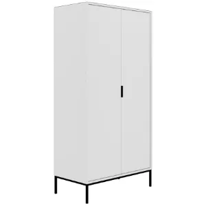 Obrazek Szafa Austin biały/czarny