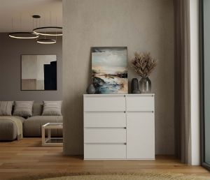 Obrazek Komoda Aramis 1D5S biały