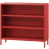 Obrazek Regał Metalowy Niski Luca Modern Red