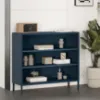 Obrazek Regał Metalowy Niski Luca Modern Dark Blue