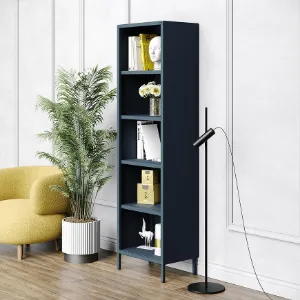 Obrazek Regał Metalowy Wysoki Mario Modern Dark Blue