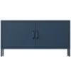 Obrazek Szafka RTV Metalowa Rosa Modern Dark Blue