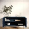 Obrazek Szafka RTV Metalowa Rosa Modern Dark Blue