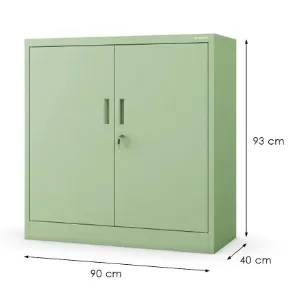 Obrazek Szafka Metalowa Biurowa Beata zielony pastelowy