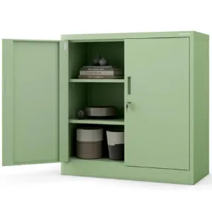 Obrazek Szafka Metalowa Biurowa Beata zielony pastelowy