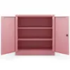 Obrazek Szafka Metalowa Biurowa Beata różowy pastelowy