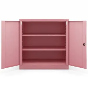 Obrazek Szafka Metalowa Biurowa Beata różowy pastelowy