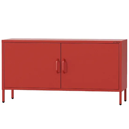 Obrazek Szafka RTV Metalowa Rosa Modern Red