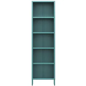Obrazek Regał Metalowy Wysoki Mario Modern Sea Green
