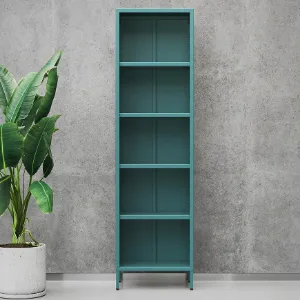 Obrazek Regał Metalowy Wysoki Mario Modern Sea Green