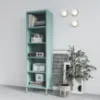 Obrazek Regał Metalowy Wysoki Mario Modern Sea Green