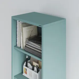 Obrazek Regał Metalowy Wysoki Mario Modern Sea Green
