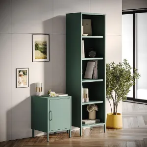 Obrazek Regał Metalowy Wysoki Mario Modern Sea Green