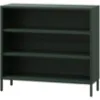 Obrazek Regał Metalowy Niski Luca Modern Bottle Green