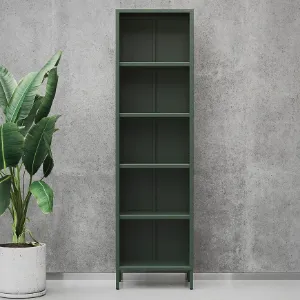 Obrazek Regał Metalowy Wysoki Mario Modern Bottle Green