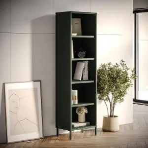 Obrazek Regał Metalowy Wysoki Mario Modern Bottle Green