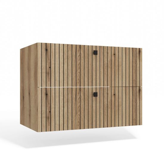 Obrazek Szafka pod umywalkę Trigo 80 2S dąb evoke