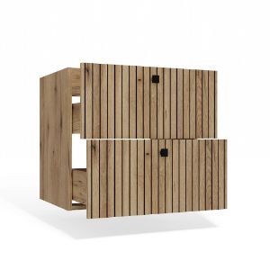 Obrazek Szafka pod umywalkę Trigo 60 2S dąb evoke