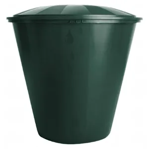 Obrazek Zbiornik na deszczówkę 300L + pokrywa + kranik