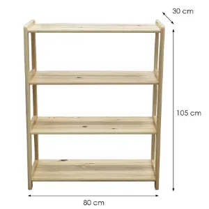 Obrazek Regał Prosty Wysoki 1/80