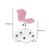 Obrazek Fotel Obrotowy Matrix 3 Różowy/Biały