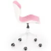Obrazek Fotel Obrotowy Matrix 3 Różowy/Biały