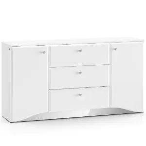 Obrazek Komoda Glamour 02 Biały Połysk