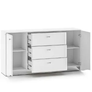 Obrazek Komoda Glamour 02 Biały Połysk