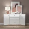 Obrazek Komoda Glamour 02 Biały Połysk