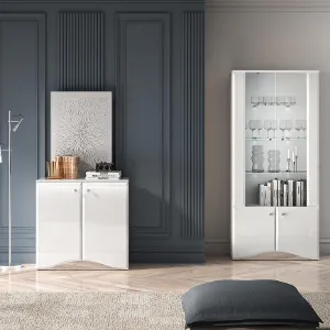 Obrazek Komoda Glamour 09 Biały Połysk