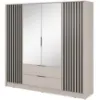 Obrazek Szafa Nelly 4d Lustro Cashmere/Lamela Artisan