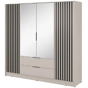 Obrazek Szafa Nelly 4d Lustro Cashmere/Lamela Artisan