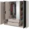 Obrazek Szafa Nelly 4d Lustro Cashmere/Lamela Artisan