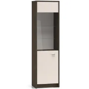 Obrazek Witryna Avante 02 Dąb Windmill Dark/Cashmere