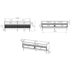 Obrazek Szafka RTV Dunea 07 Cashmere