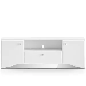 Obrazek Szafka RTV Glamour 03 Biały Połysk