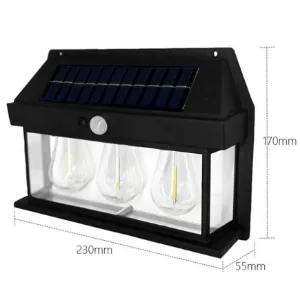 Obrazek Kinkiet solarny z czujnikiem Pir Talin 3 46826 KD3
