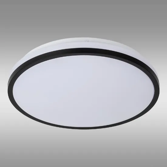 Obrazek Plafon LATUR LED 16W 66330 BLACK PL1