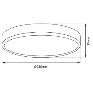 Obrazek Plafon MAQ ML1660 18W CCT WHITE PL