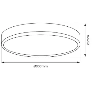Obrazek Plafon MAQ ML1661 24W CCT WHITE PL