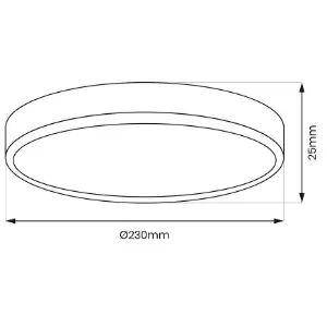 Obrazek Plafon MAQ ML1774 18W CCT WOOD PL