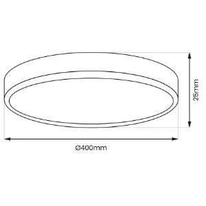 Obrazek Plafon MAQ ML1776 32W CCT WOOD PL
