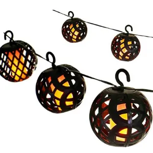 Obrazek Girlanda Solarna EKO1459 Black