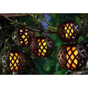 Obrazek Girlanda Solarna EKO1459 Black