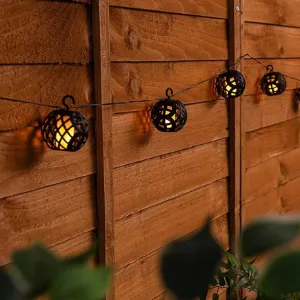 Obrazek Girlanda Solarna EKO1459 Black