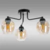 Obrazek Lampa W-1224/3 BLACK/AMBER LW3