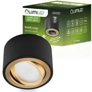 Obrazek Lampa Amat 50mm Black/Gold O K1